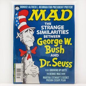 MAD Magazine George Bush Dr. Seuss Donald Trump VTG November 2004 Unread Stock